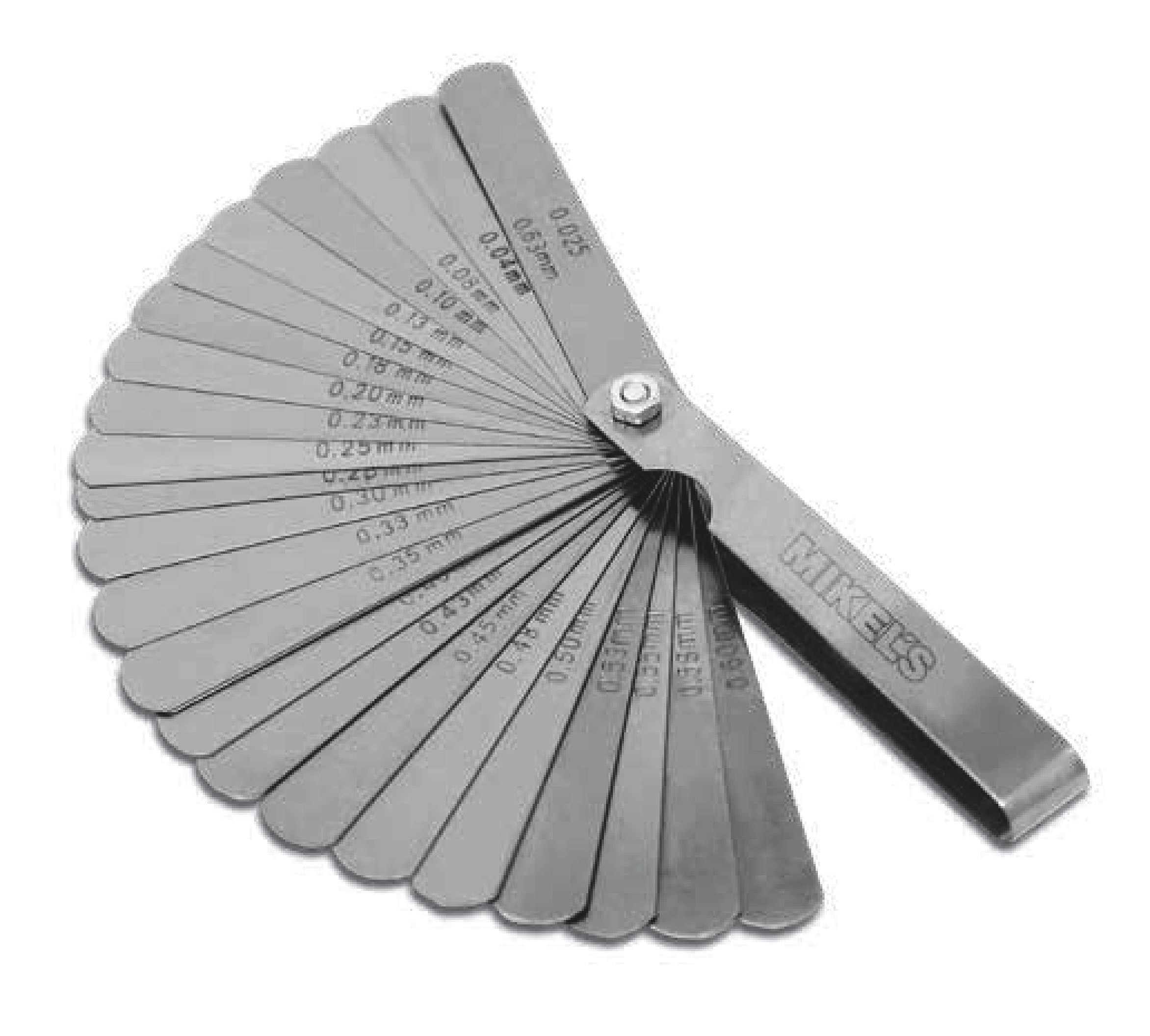 CALIBRADOR PARA BUJÍAS, 26 HOJAS