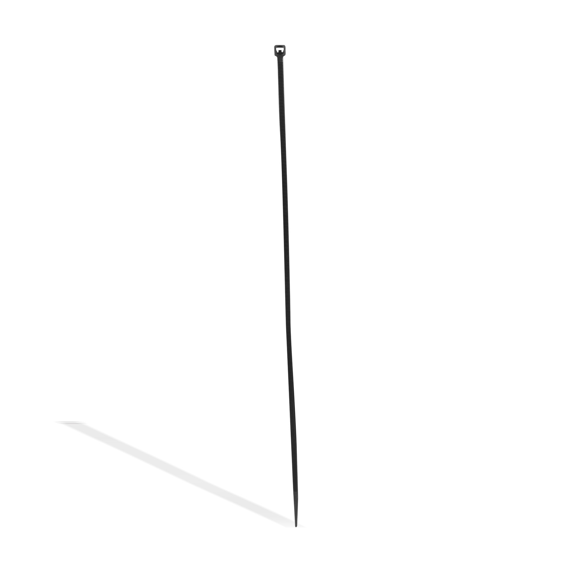 CINCHOS DE PLÁSTICO 4.6X370 MM, 100 PZAS, NEGRO