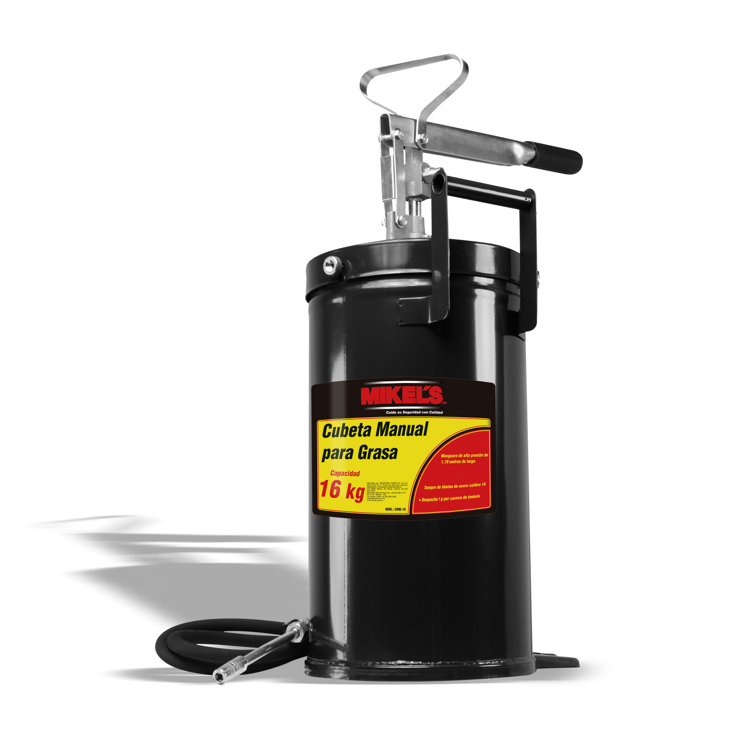 CUBETA MANUAL PARA GRASA (16 KGS)