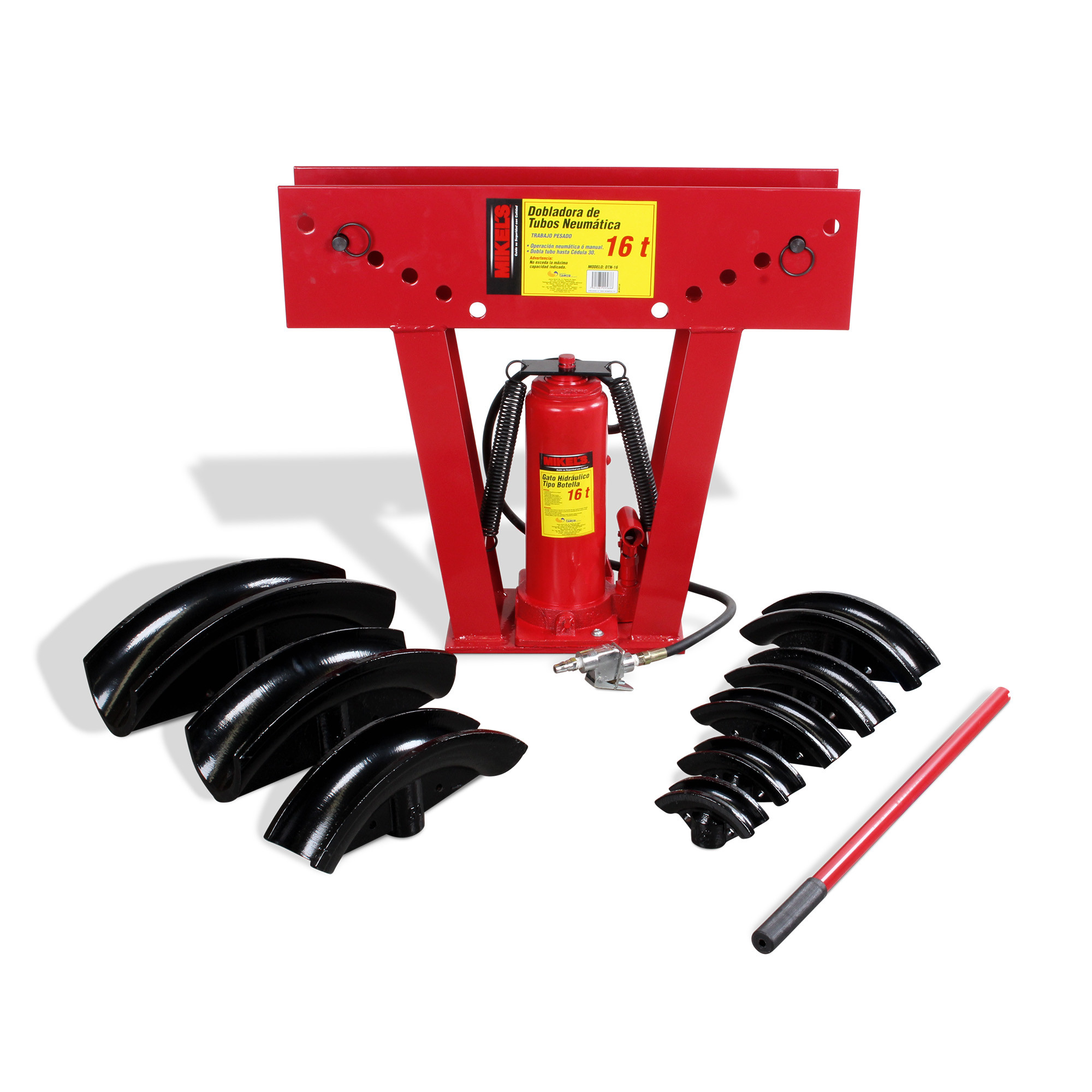 DOBLADORA PARA TUBO NEUMÁTICA (16 TON)