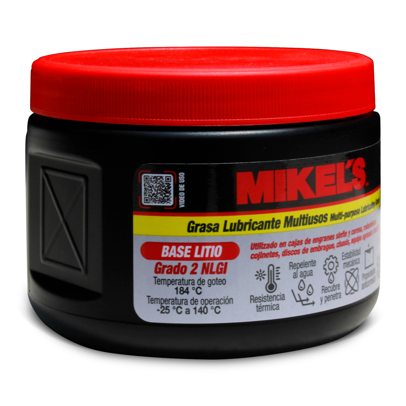 GRASA LUBRICANTE MULTIUSOS, BASE LITIO (450 GRS)