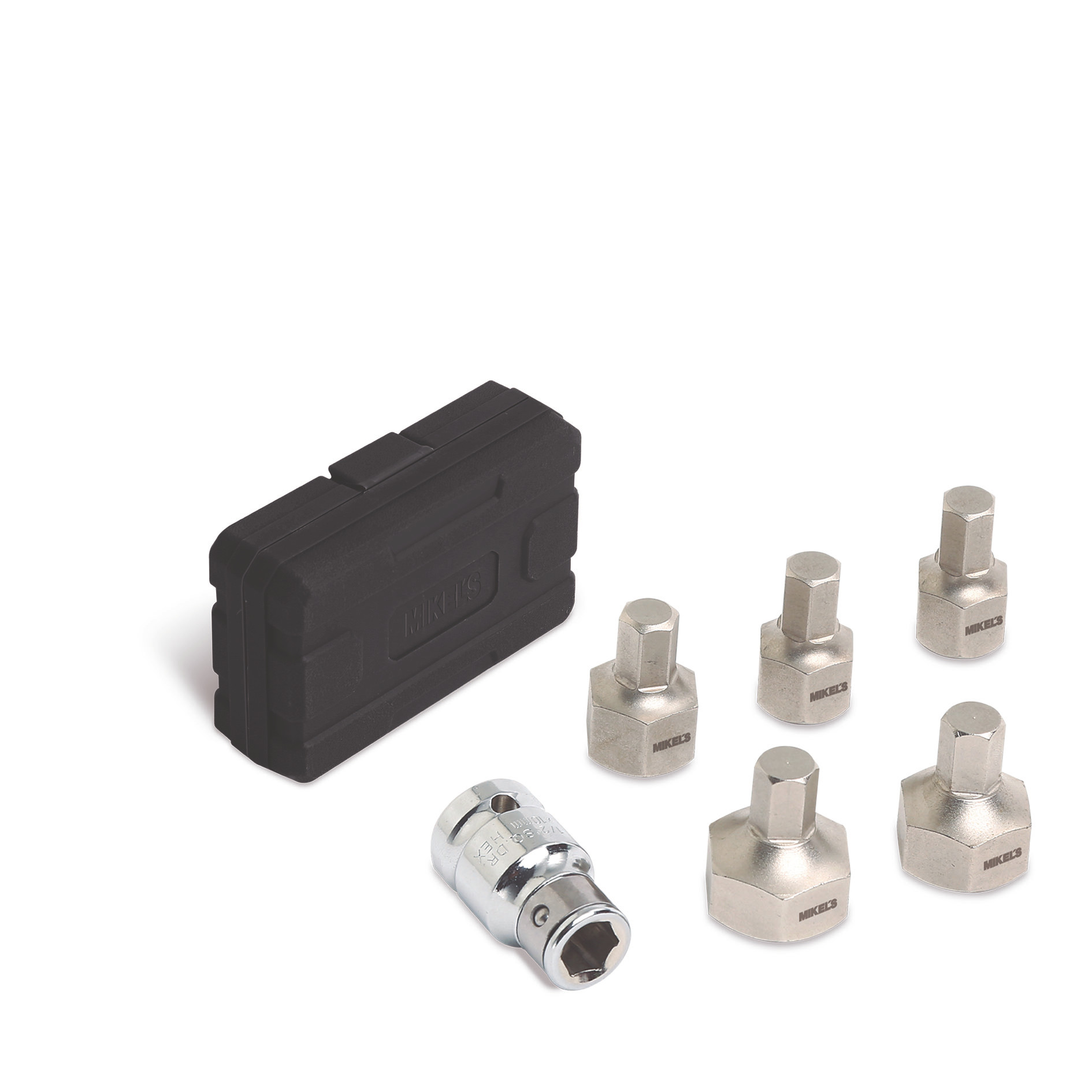 KIT DE PUNTAS HEXAGONALES PARA MOTOCICLETA (6 PZAS)