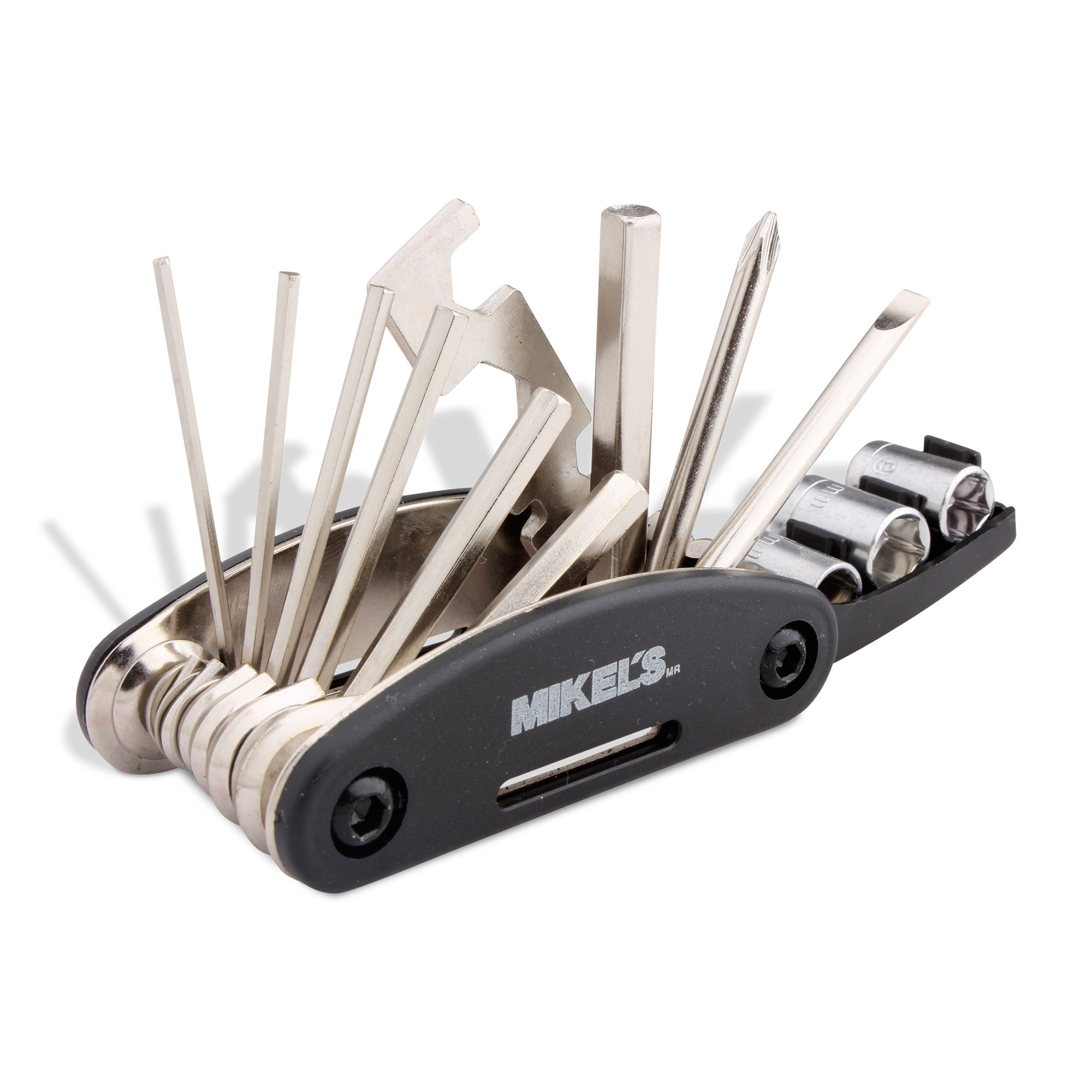 KIT MULTIHERRAMIENTA  PARA CICLISTA (15 EN 1)