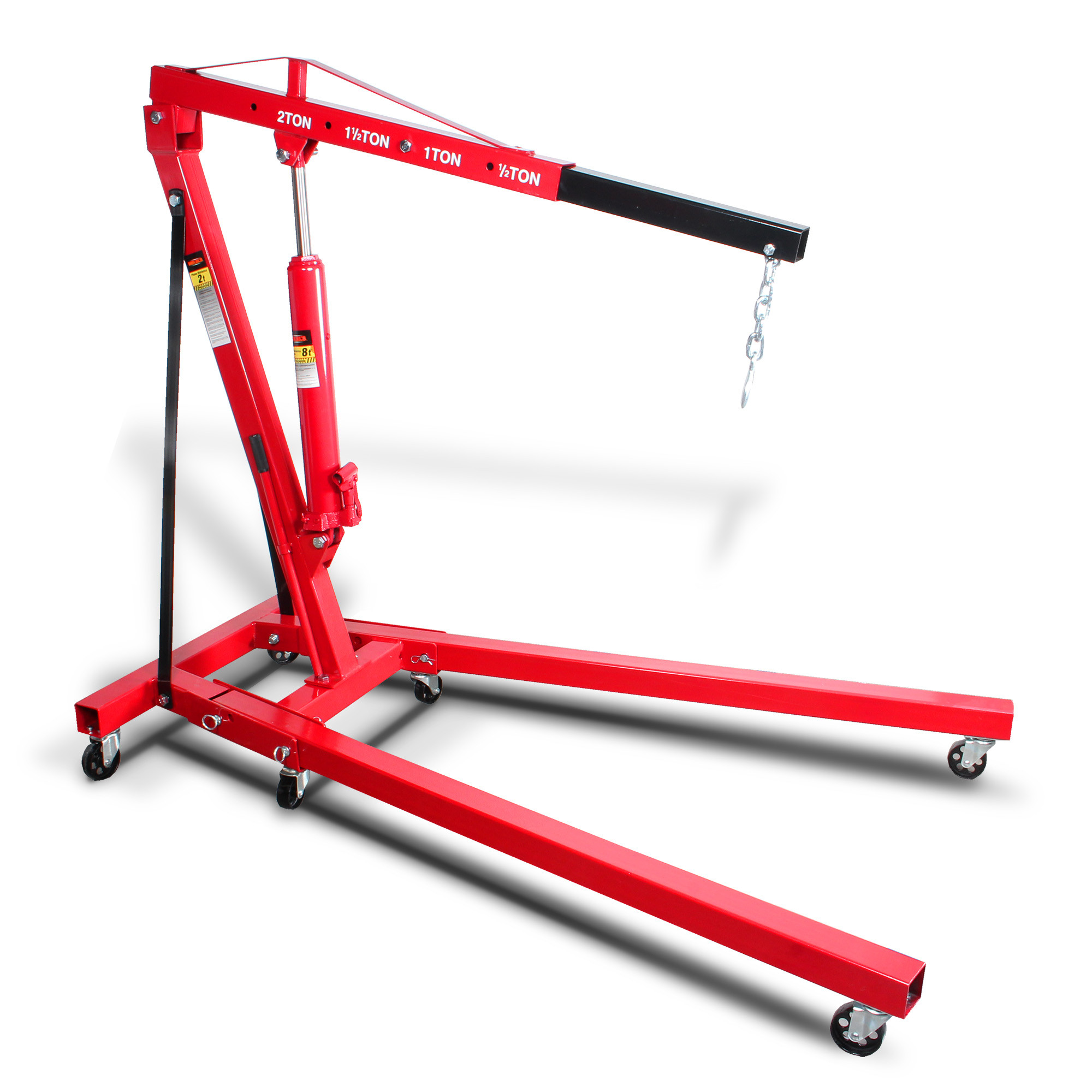 PLUMA HIDRÁULICA PARA MOTOR PLEGABLE (2 TON)