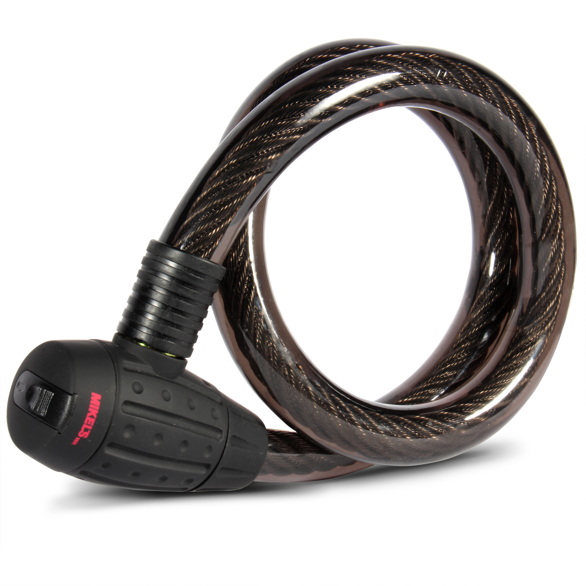 CABLE CANDADO FLEXIBLE CON LLAVES (1 MT)