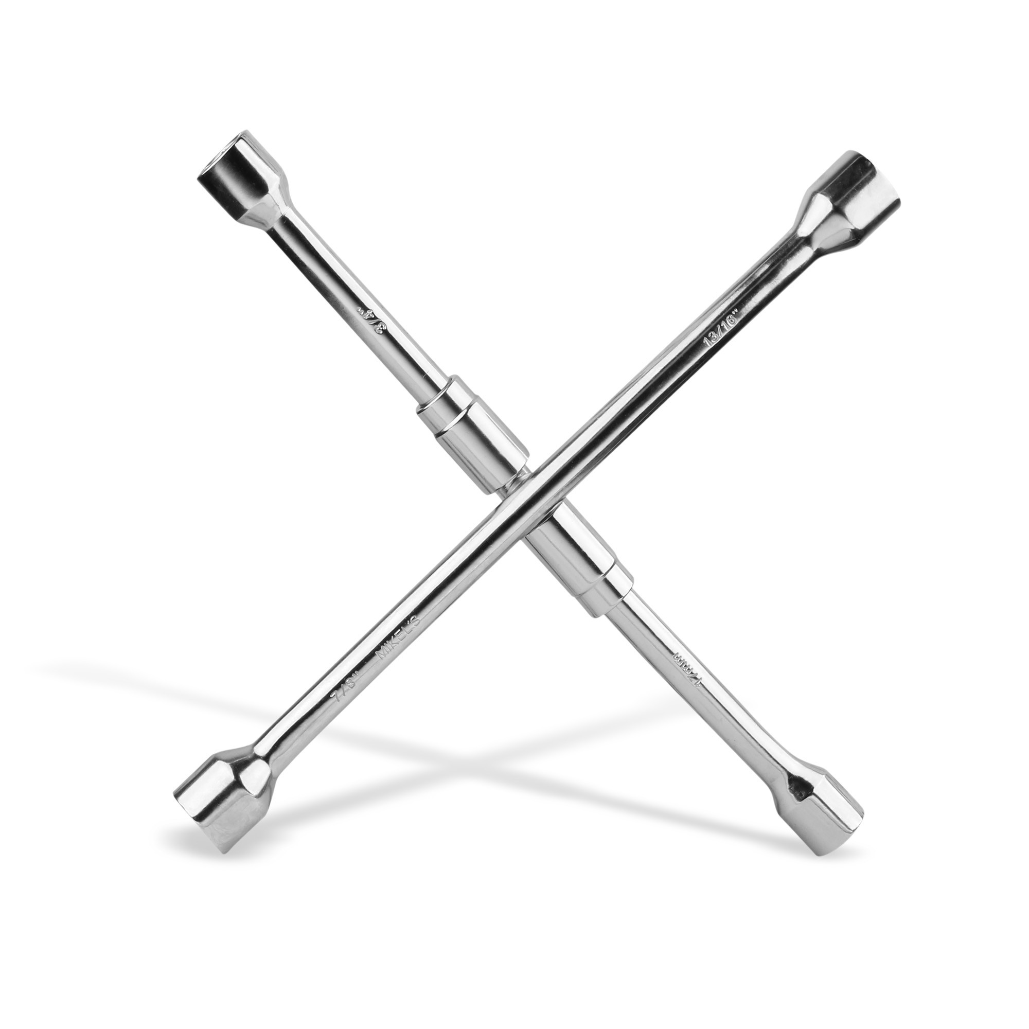 LLAVE DE CRUZ PLEGABLE 14” (13/16” - 3/4” - 17MM - 7/8”)