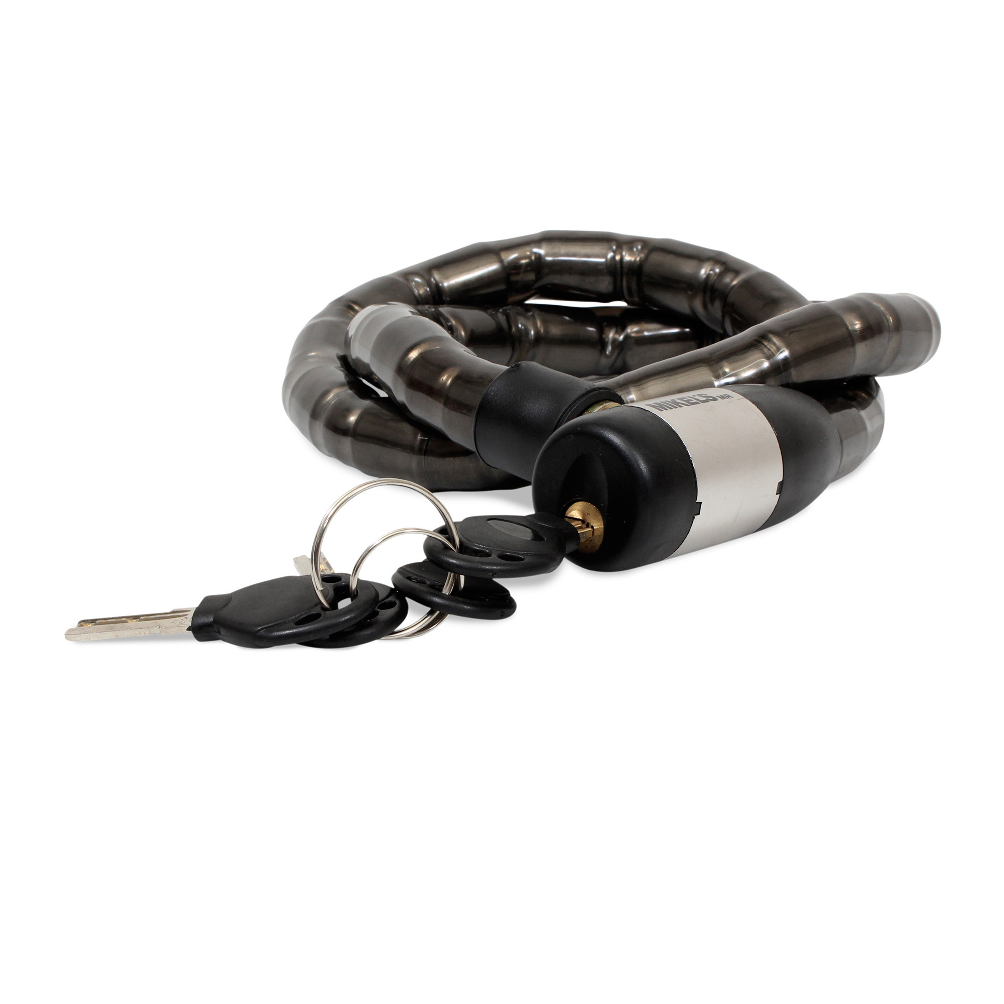 CABLE CANDADO FLEXIBLE CON CUBIERTA DE ACERO (1 MT)