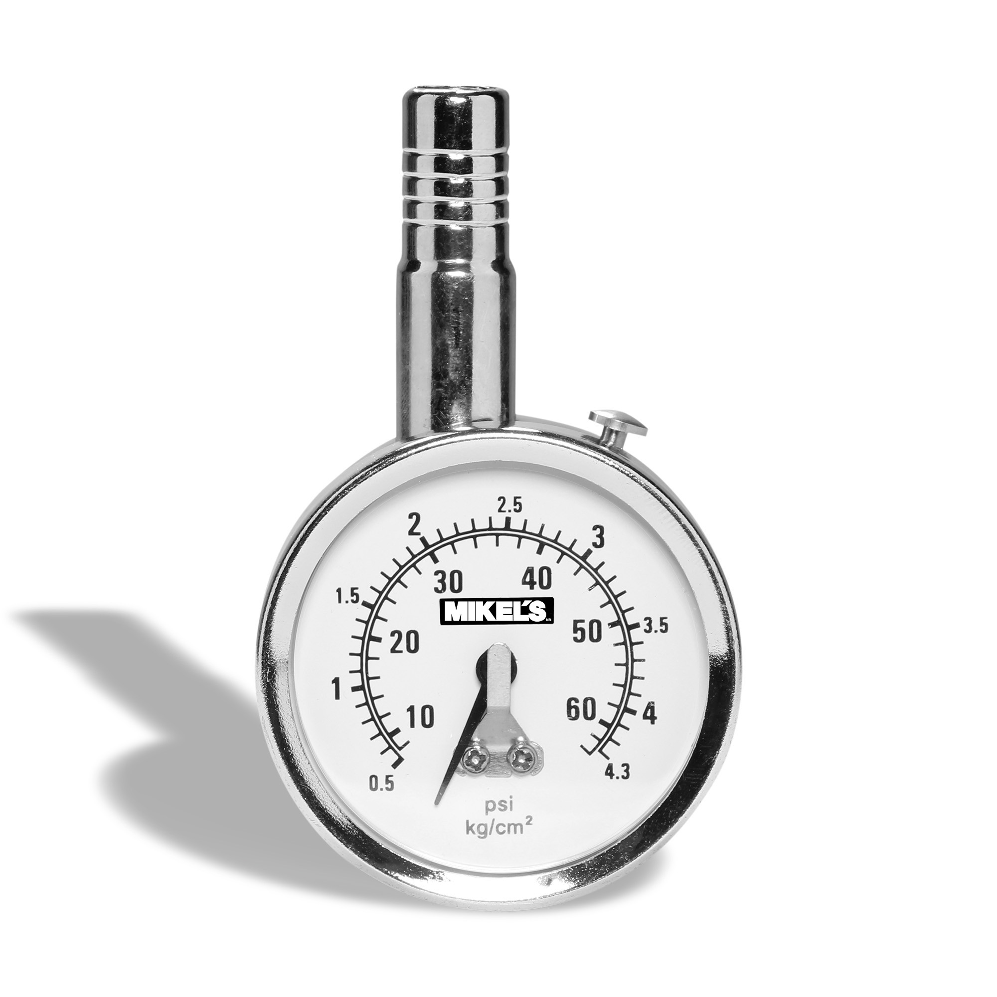 CALIBRADOR DE CARÁTULA PROFESIONAL HD CROMADO RANGO (0-160 PSI)