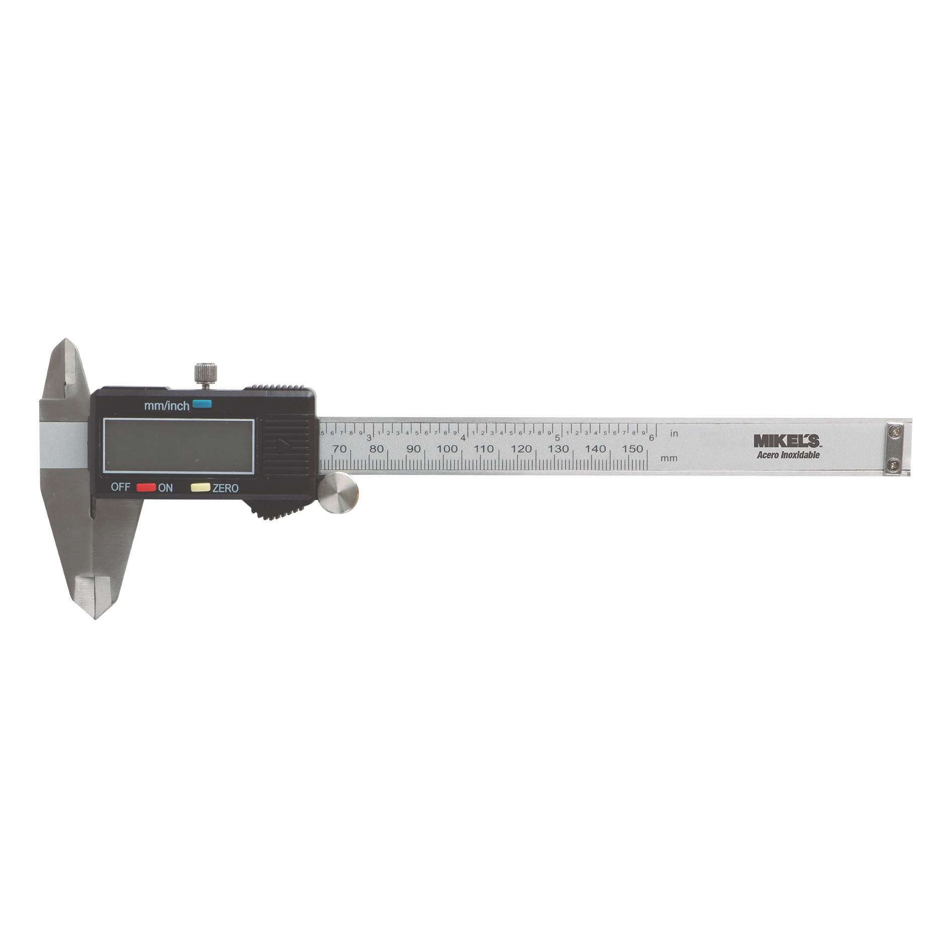 CALIBRADOR VERNIER DIGITAL DE ACERO INOXIDABLE (STD Y MM)