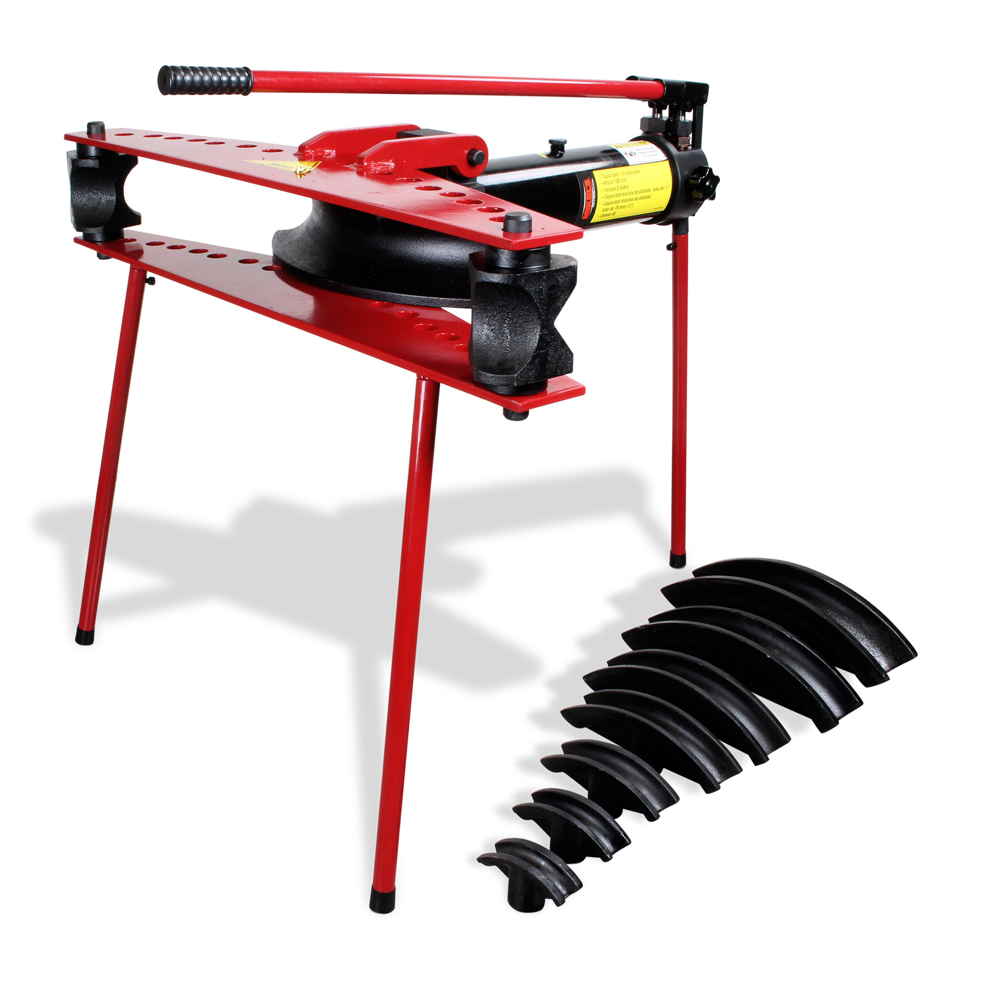 DOBLADORA PARA TUBO HORIZONTAL HIDRÁULICA (15 TON)
