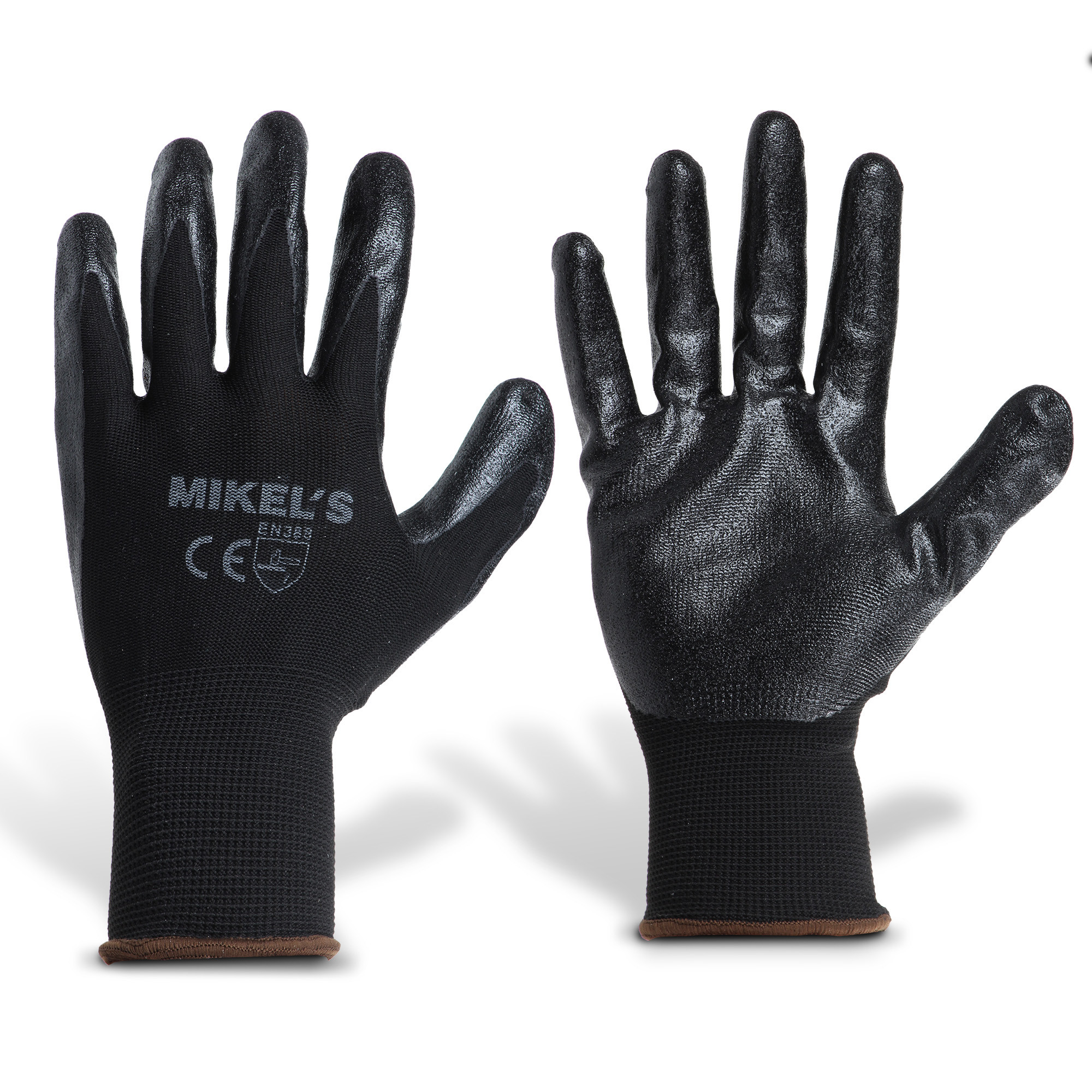 GUANTES PARA TRABAJO DE NYLON CON ESPUMA DE NITRILO (G)