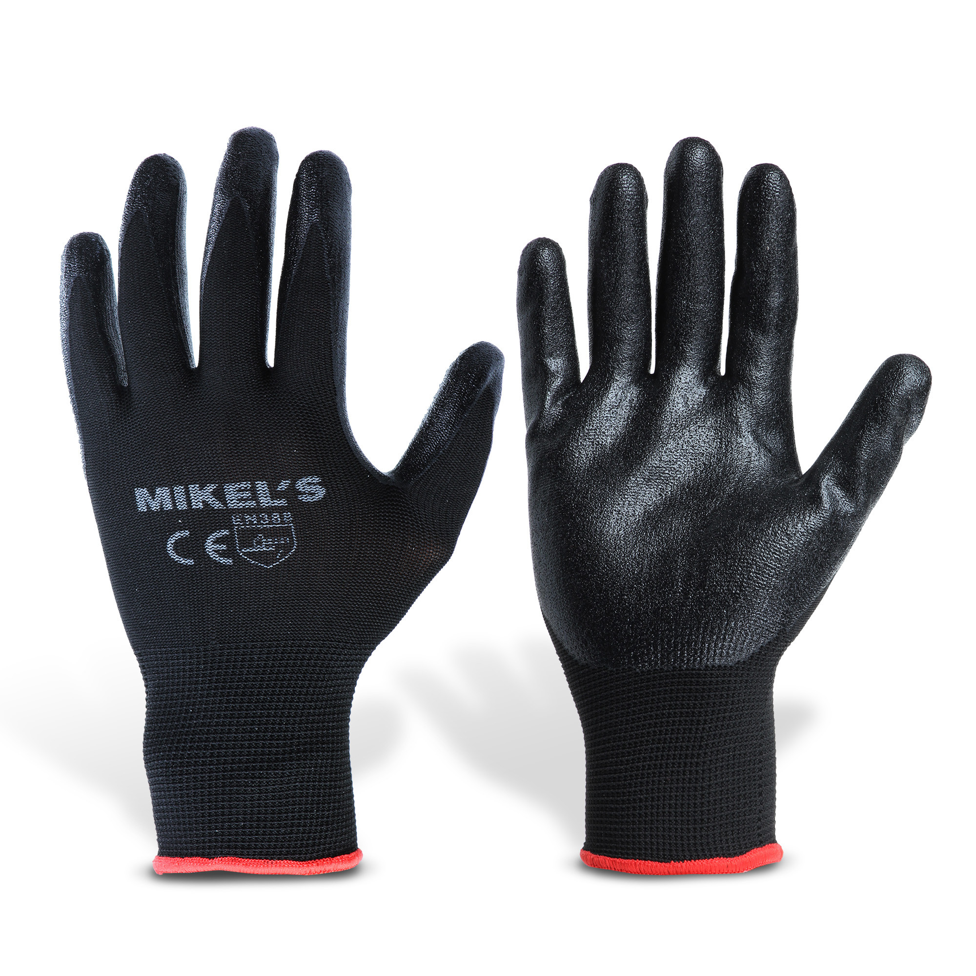 GUANTES PARA TRABAJO DE NYLON CON ESPUMA DE NITRILO (CH)