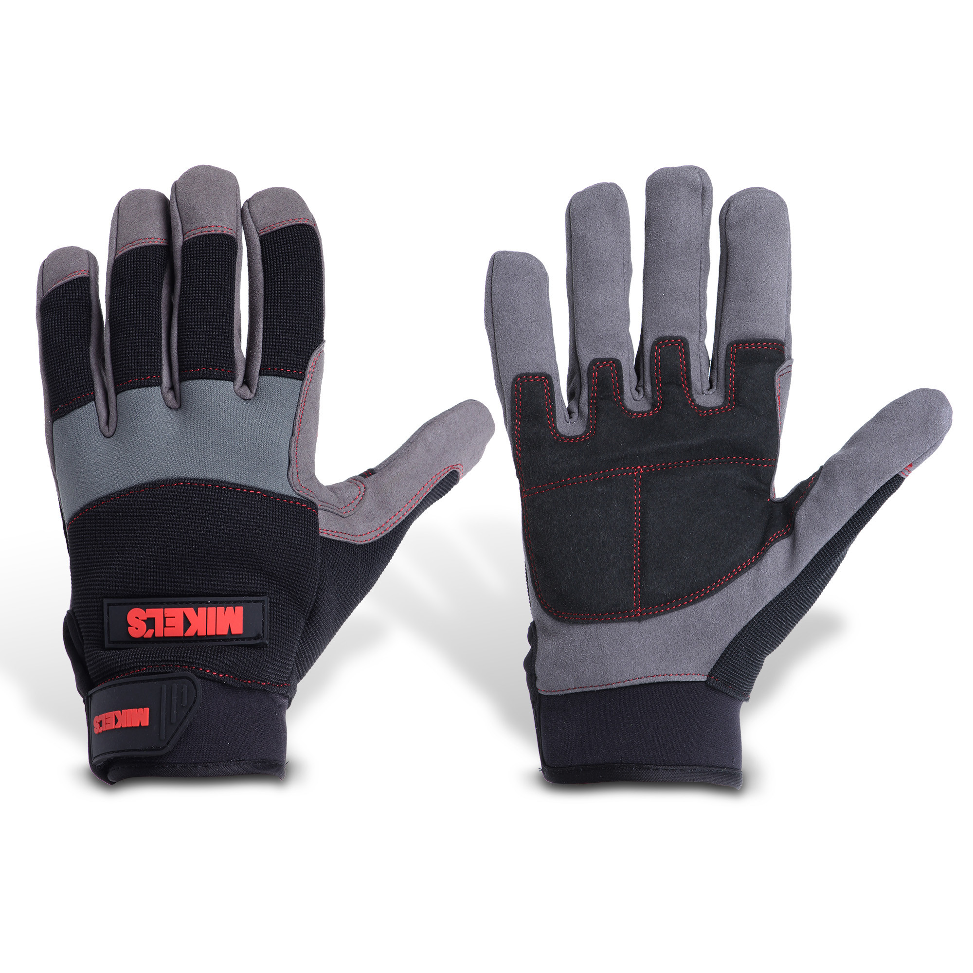 GUANTES PARA TRABAJO PROFESIONALES PARA MECÁNICO ACOLCHONADOS (G)
