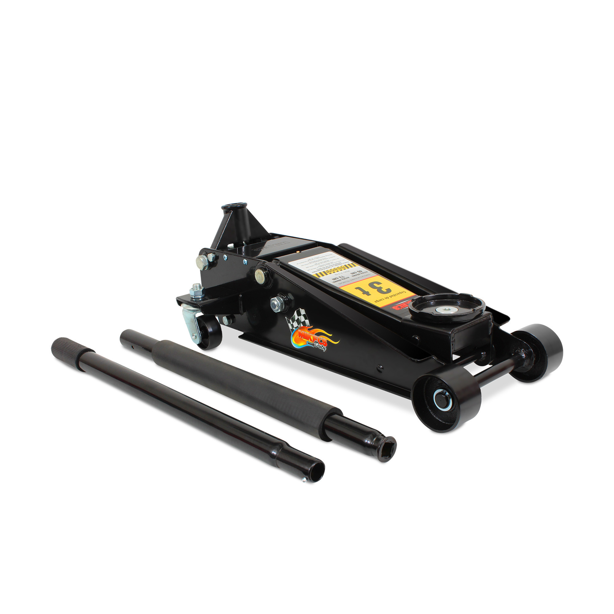 GATO HIDRÁULICO DE PATÍN DUTY PARA TALLER (3 TON)