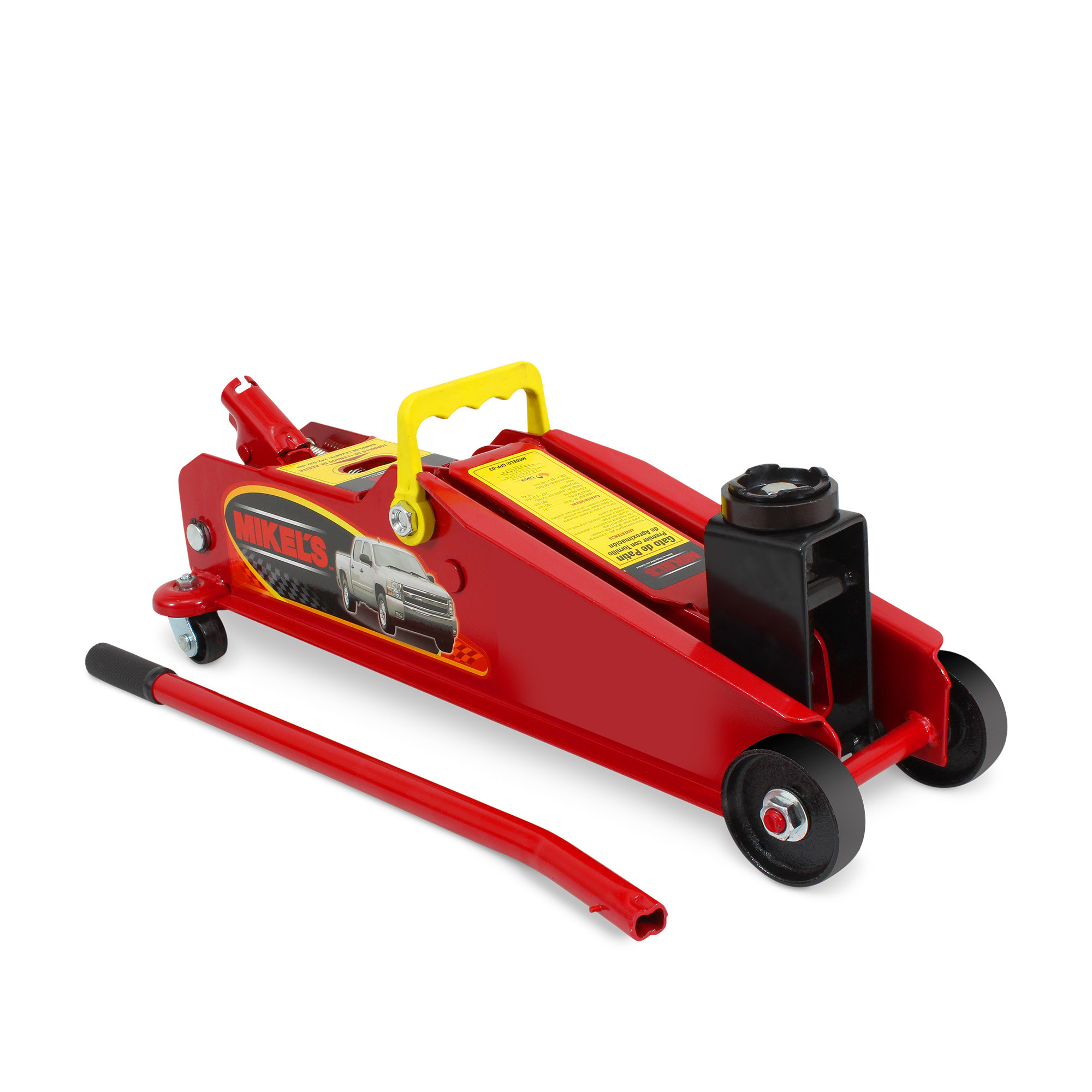 GATO HIDRÁULICO DE PATÍN PREMIER PARA SUV, PICK UPS CON TORNILLO DE EXTENSIÓN (3 TON)