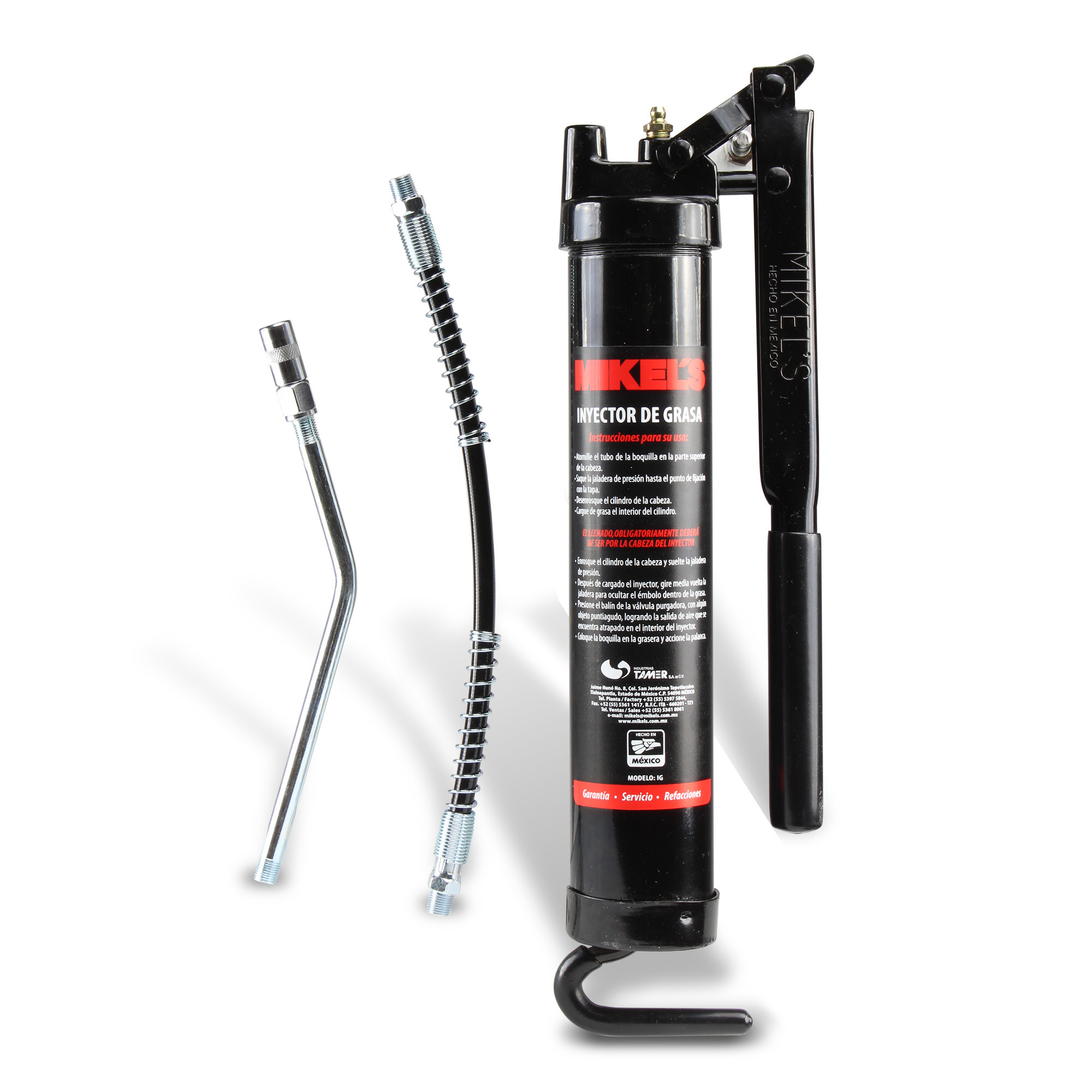 INYECTOR DE GRASA (6.000 PSI, 500 C.C.)