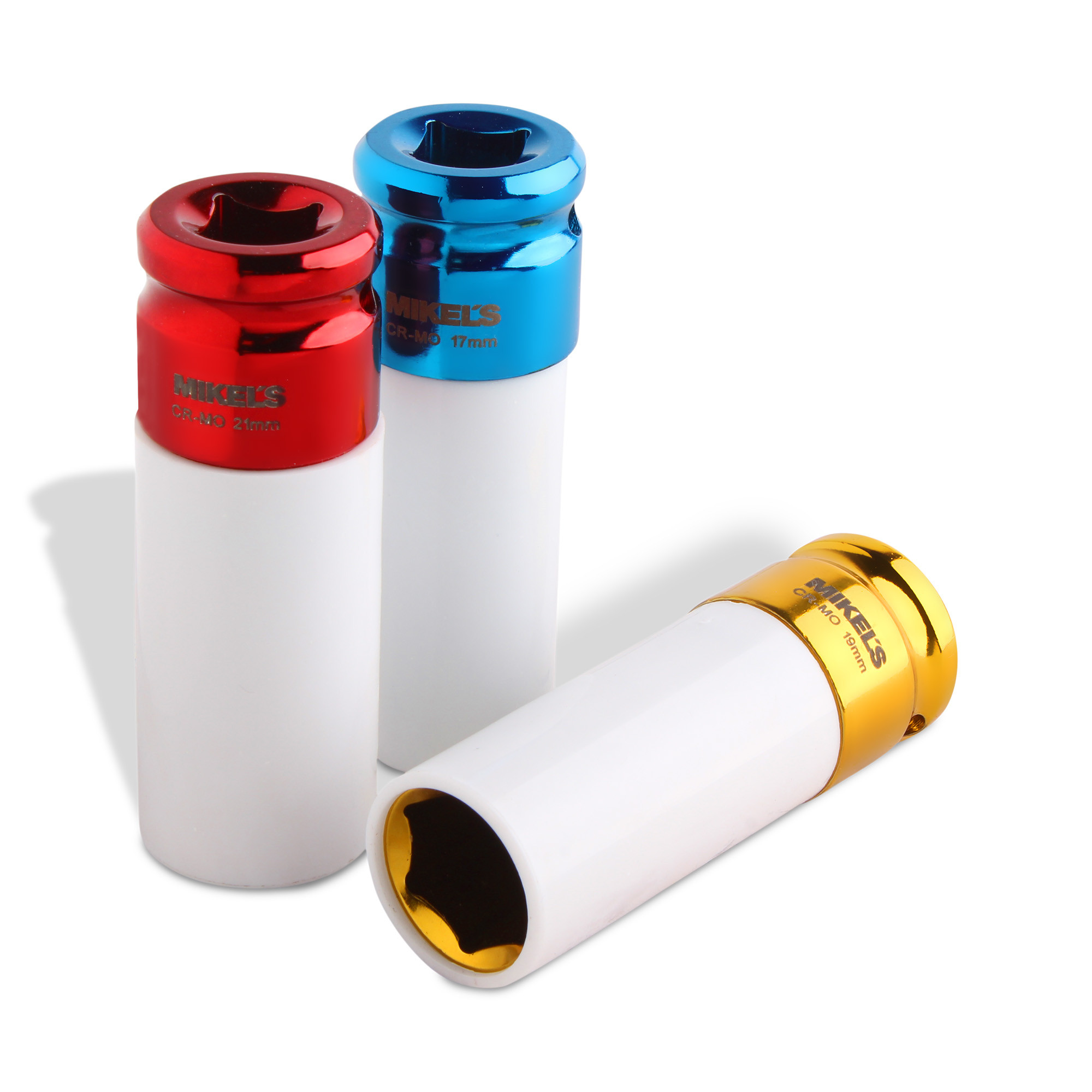 JUEGO DADOS DE IMPACTO, 3 PZAS (17 MM, 19 MM & 21 MM)