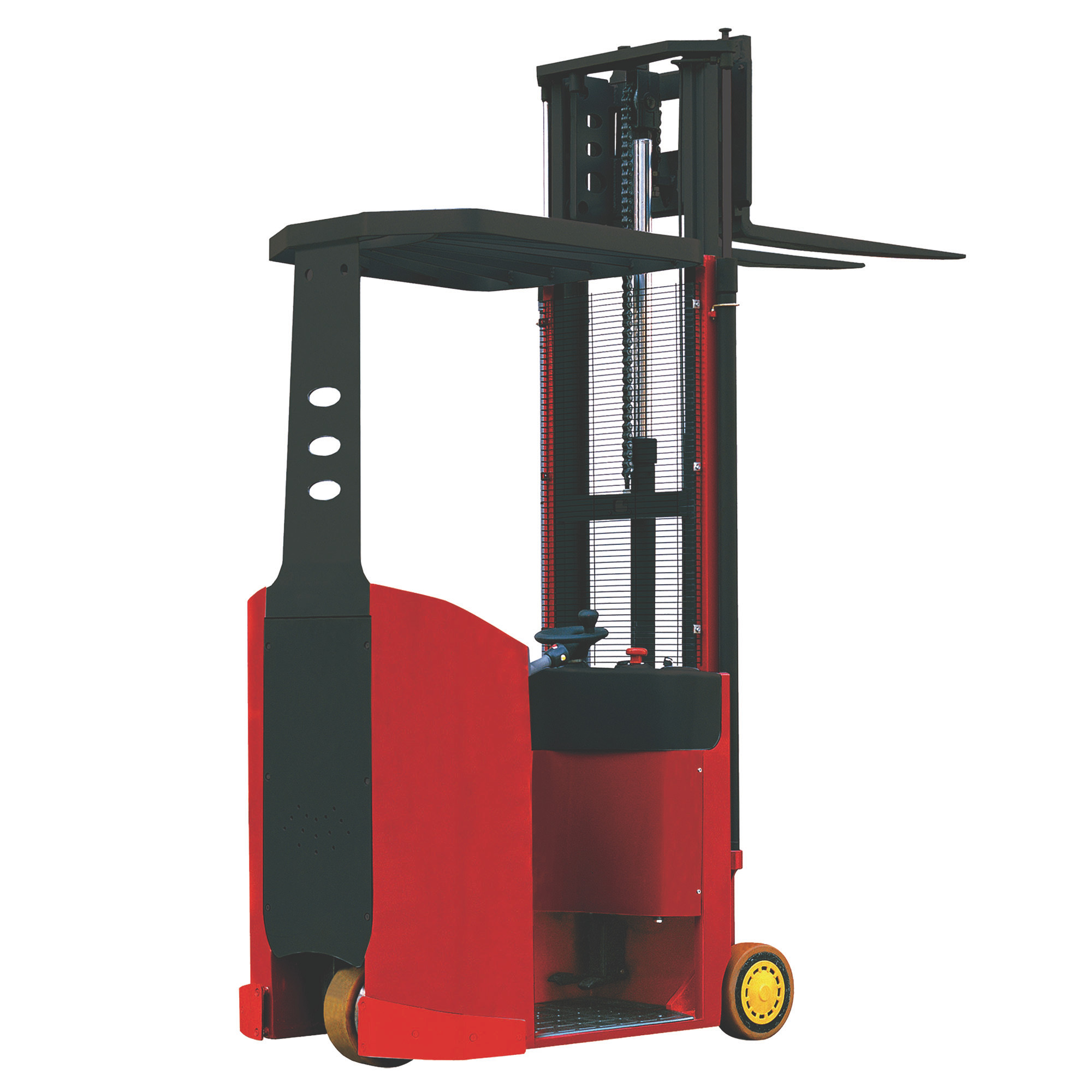 MONTACARGAS ELÉCTRICO CABINA, HOMBRE A BORDO  (1 TON)