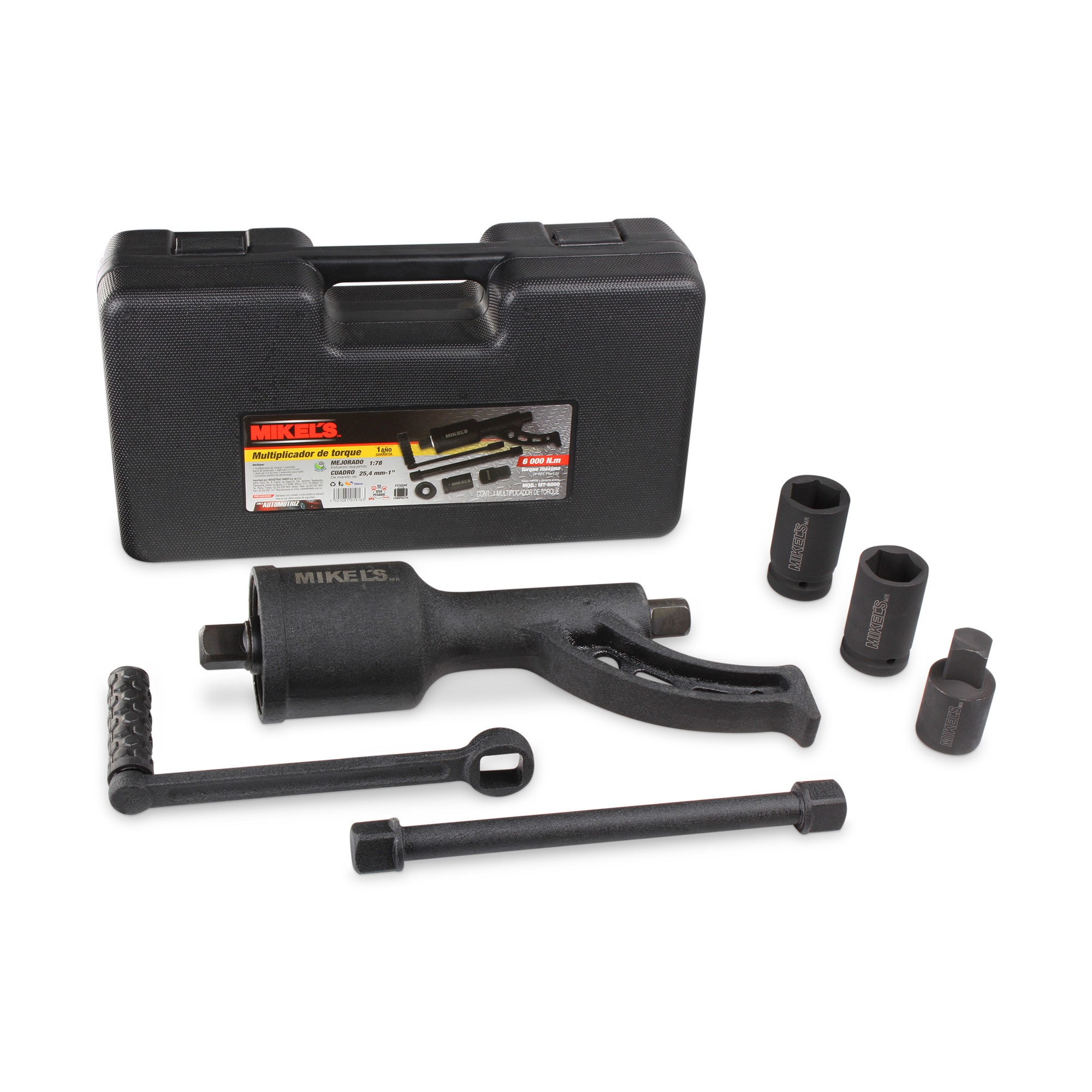 MULTIPLICADOR DE TORQUE 4,425 PIE/LB (INCLUYE 2 DADOS: 32, 33 MM Y EXTENSIÓN)