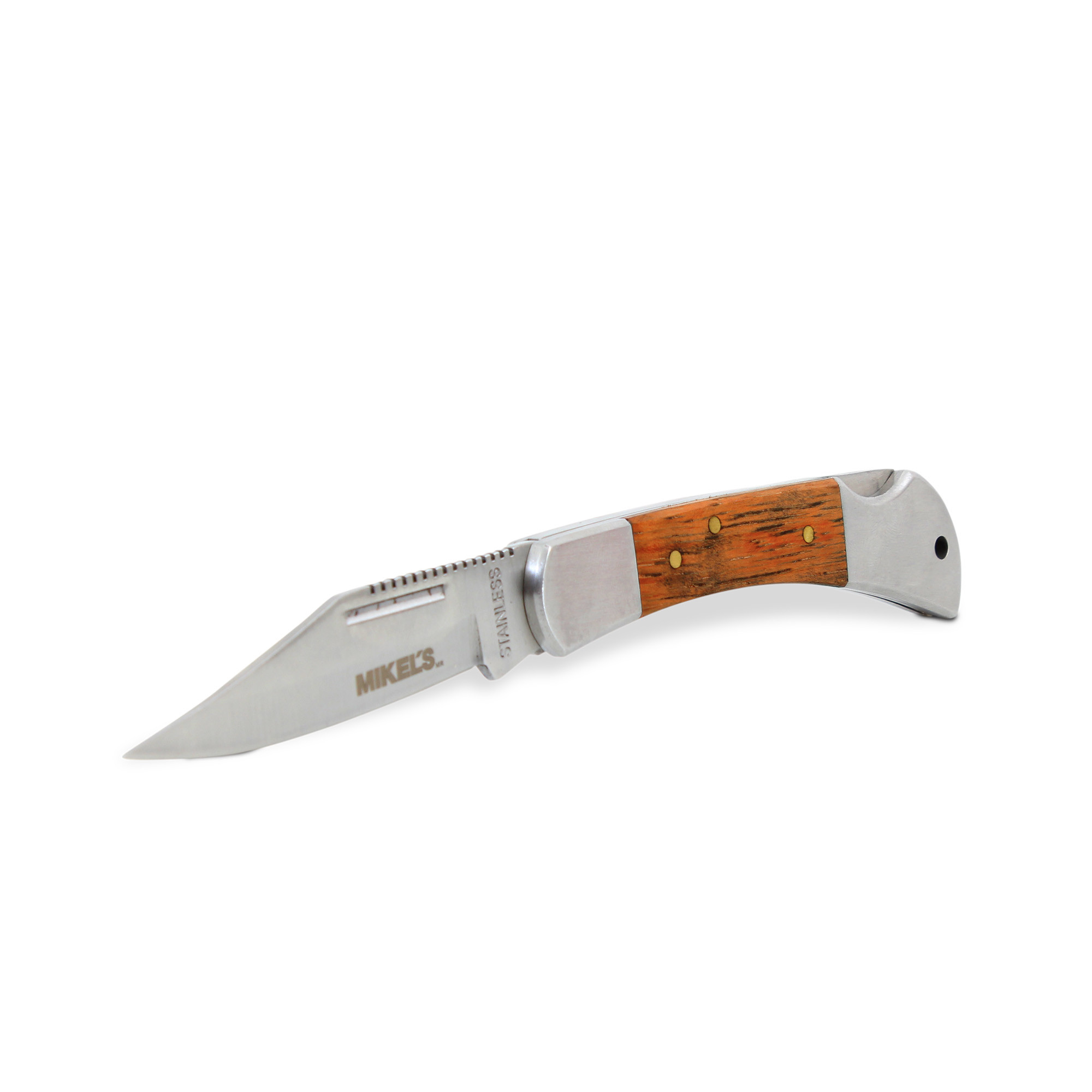 NAVAJA CON MANGO DE MADERA
