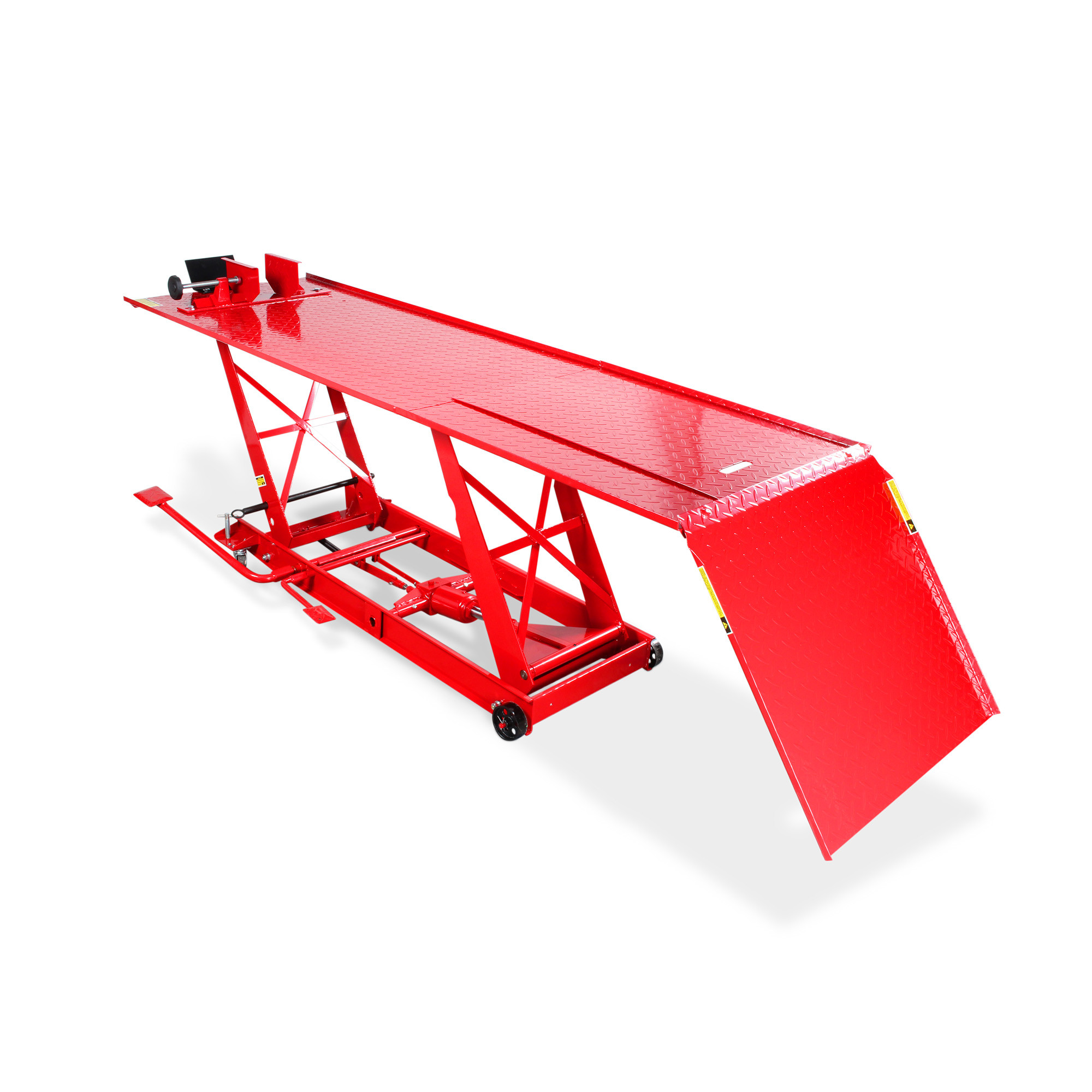 PLATAFORMA HIDRÁULICA PARA MOTOCICLETA TRABAJO PESADO (500 KGS)