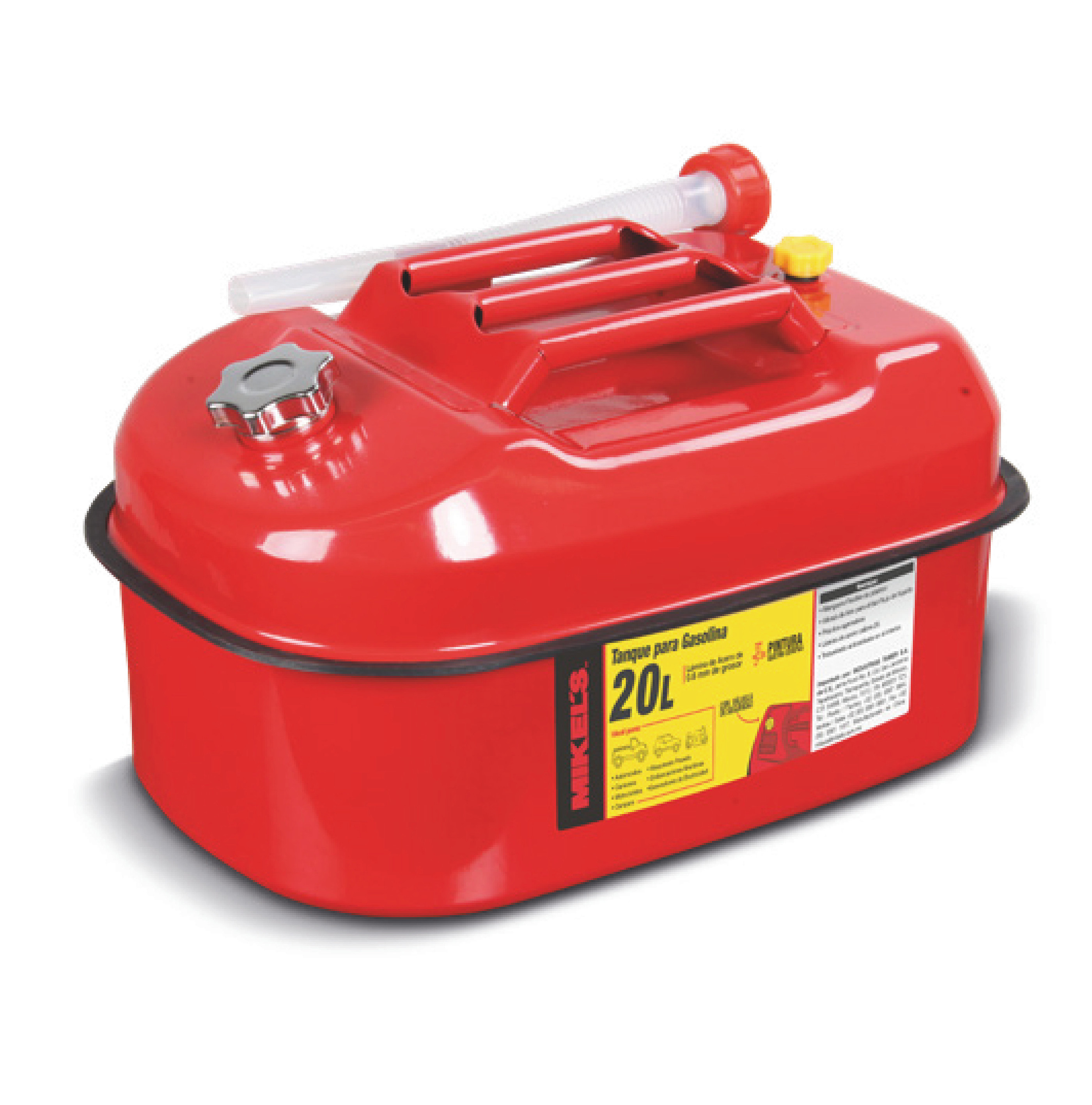 TANQUE METÁLICO PARA GASOLINA (20 LTS)
