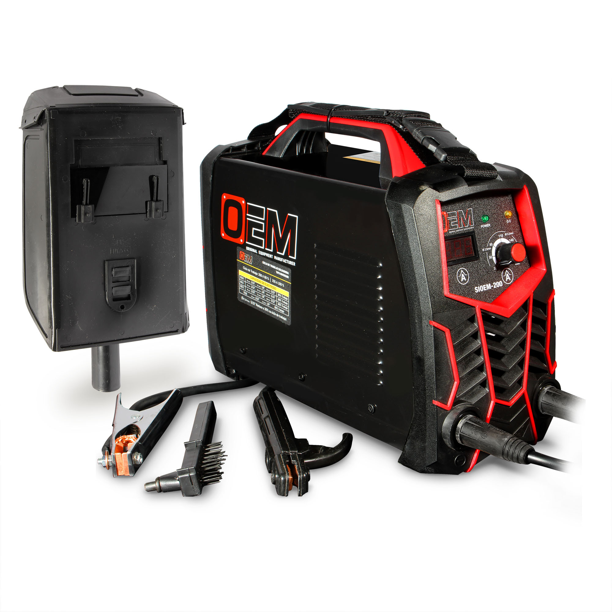 OEM SOLDADORA INVERSOR PORTÁTIL (200 AMP)